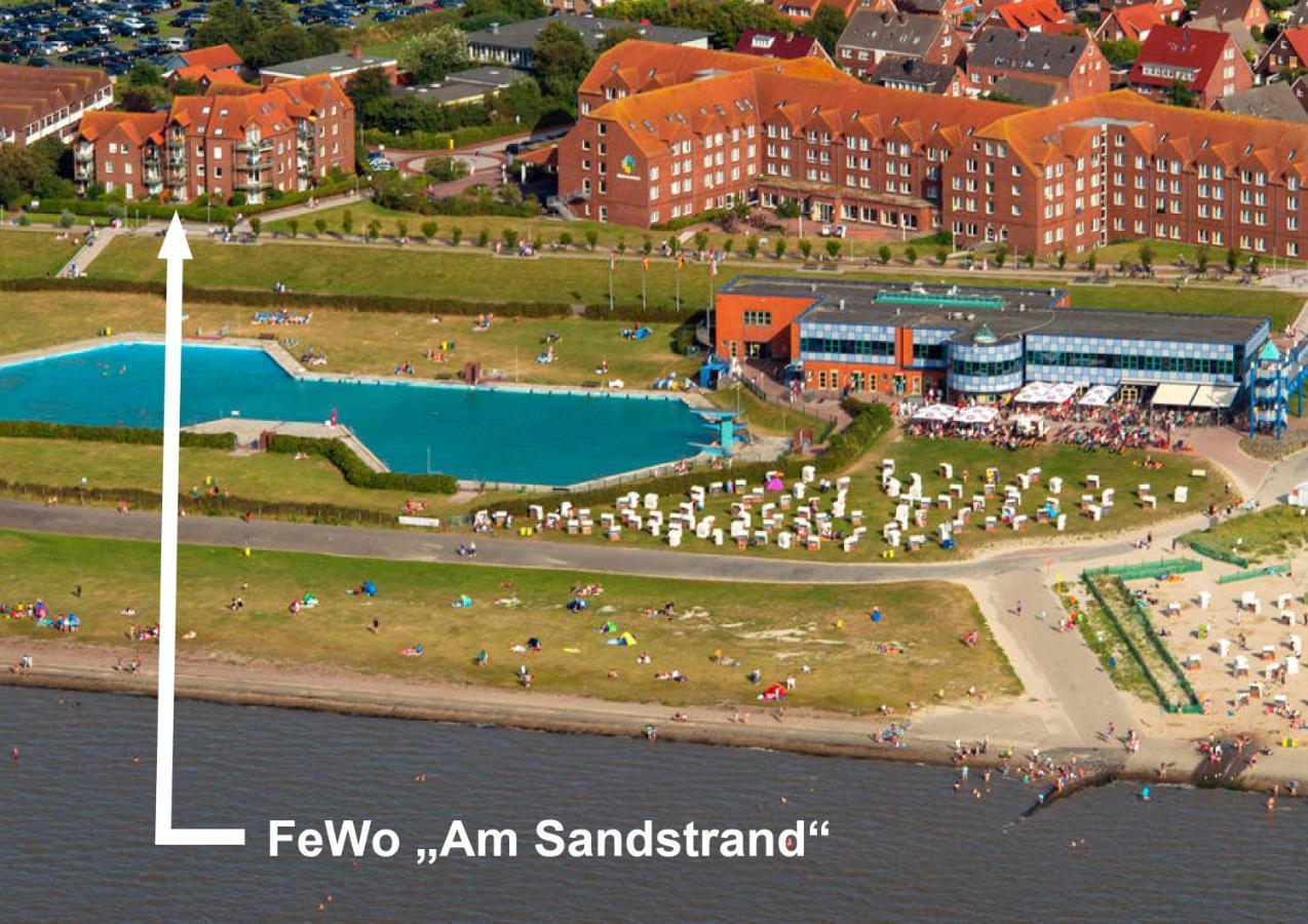 Ferienwohnung Residenz Am Sandstrand Norddeich ノルデン エクステリア 写真