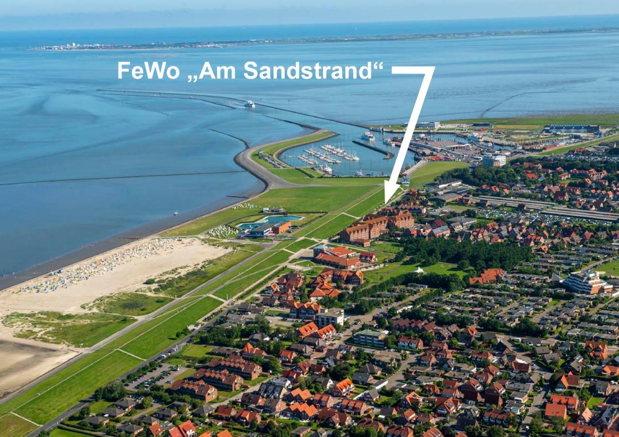Ferienwohnung Residenz Am Sandstrand Norddeich ノルデン エクステリア 写真