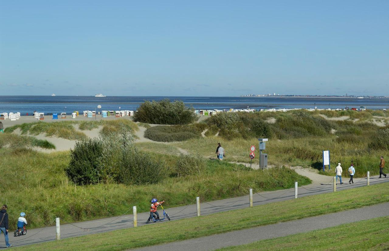 Ferienwohnung Residenz Am Sandstrand Norddeich ノルデン エクステリア 写真